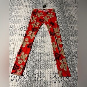 Just Love XL New with Tags Gingerbread Men Bite Me Holiday Leggings